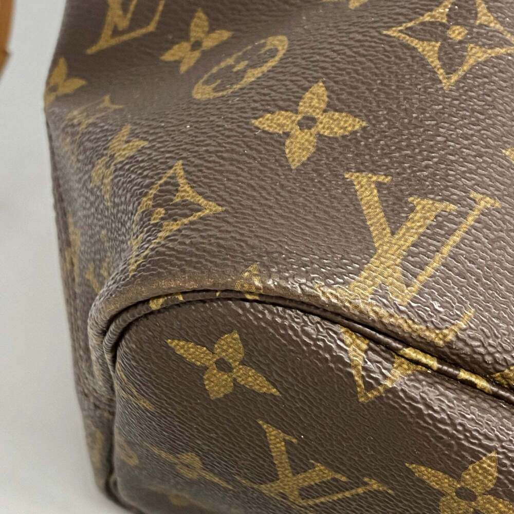 LOUIS VUITTON Brown Monogram Neverfull MM Tote Bag - Picture 6 of 12